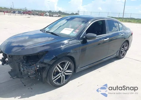 2016 Honda Accord Sport z USA, uszkodzony, nr VIN 1HGCR2F57GA117257